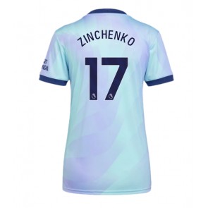 Arsenal Oleksandr Zinchenko #17 Rezervni Dres za Ženska 2024-25 Kratak Rukavima